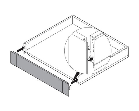 Blum LEGRABOX pure Inner Drawer Components ZI7.0MS0