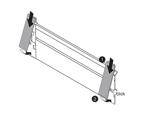 Blum LEGRABOX pure Front Fixing Component Rail ZI7.3CS0