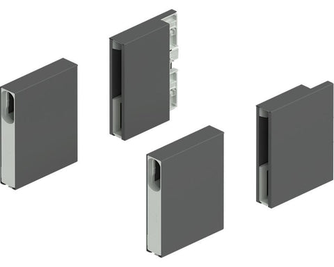 Blum MERIVOBOX BOXCOVER Front and Back Brackets. Left and Right ZL4