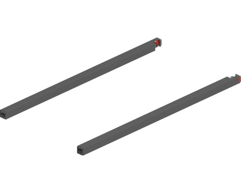 Blum MERIVOBOX Gallery Rail Set for High Fronted Drawers 400mm