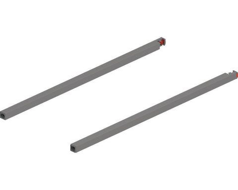 Blum MERIVOBOX Gallery Rail Set for High Fronted Drawers 450mm ZR4.450RS