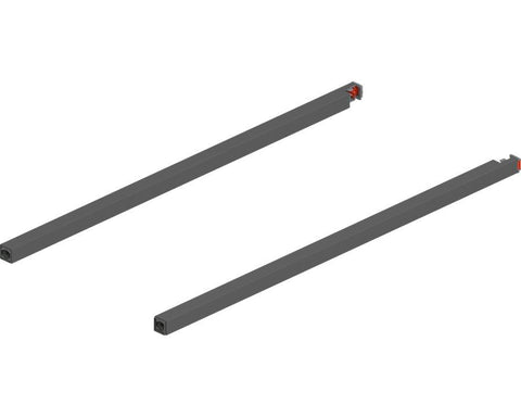 Blum MERIVOBOX Gallery Rail Set for High Fronted Drawers 450mm ZR4.450RS