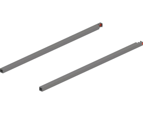 Blum MERIVOBOX Gallery Rail Set for High Fronted Drawers 500mm