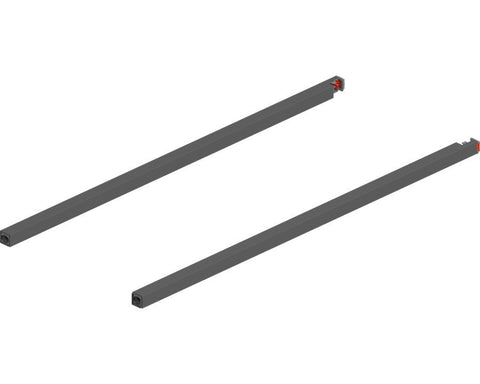 Blum MERIVOBOX Gallery Rail Set for High Fronted Drawers 500mm