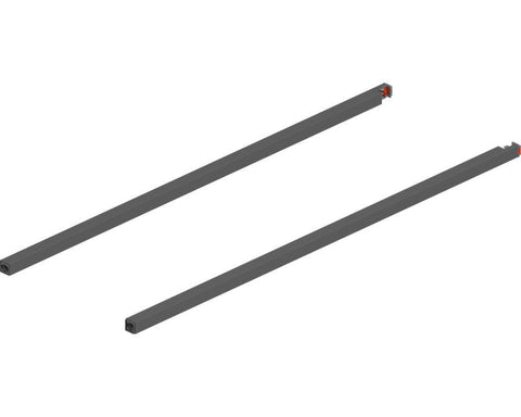 Blum MERIVOBOX Gallery Rail Set for High Fronted Drawers 600