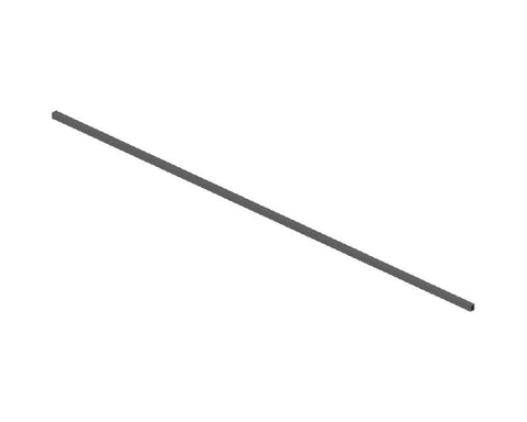 Blum LEGRABOX pure Cross Gallery Rail, CW=1200mm, cut
