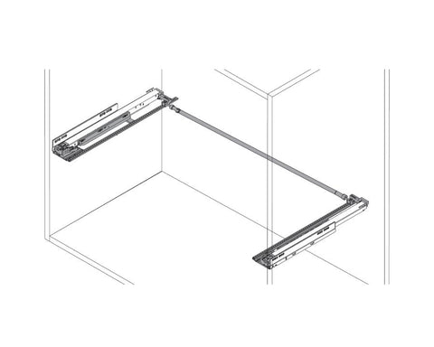 Blum LEGRABOX pure Side Stabilisation