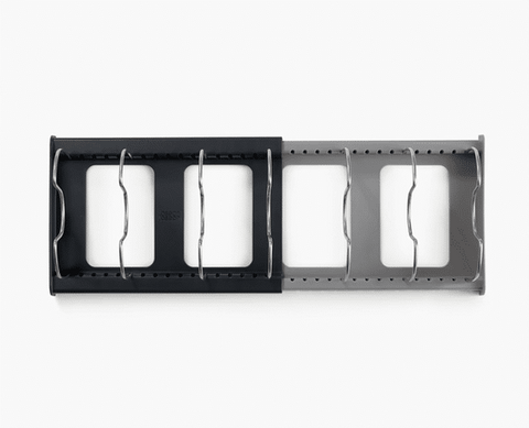 DrawerStore™ Grey Expanding Cookware Organiser