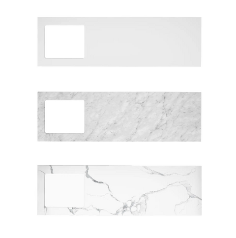 Hampshire White Laundry Cabinet Set 1960x600x2100 (Set A)