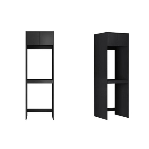 Byron Black Oak Cabinet Laundry Set 1960x600x2100 (Style C)