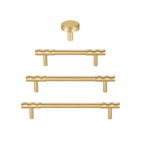 Polo Solid Brass Handle II | Gold