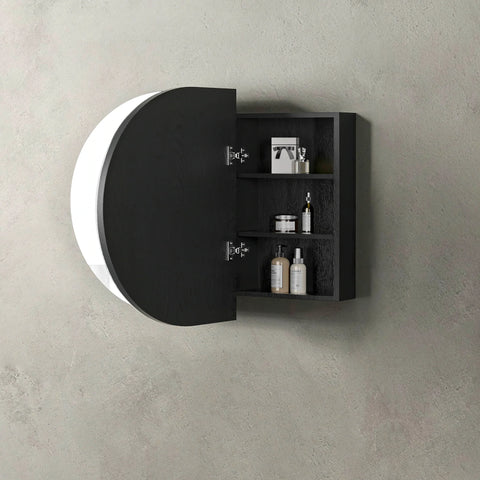 COOGEE Shaving Cabinet 900mm Natural Oak / Black Oak / White with Optional USB LED