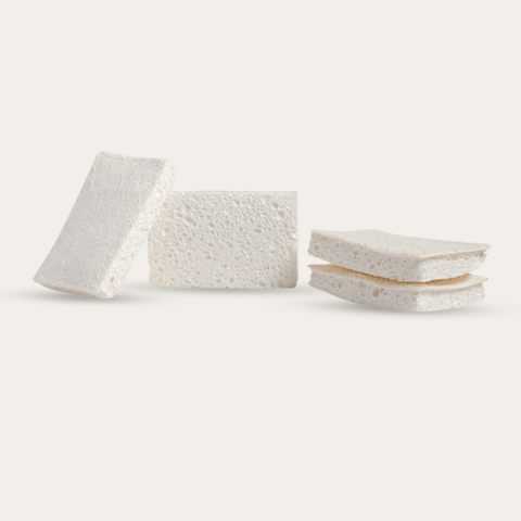 Compostable Sponge with Scourer