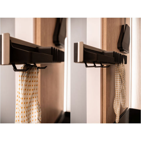 Kesseböhmer Conero Belt & Tie Pull-Out with Tray in black