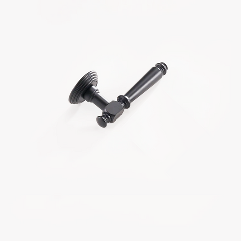 Brooks Solid Brass Door Lever | Black