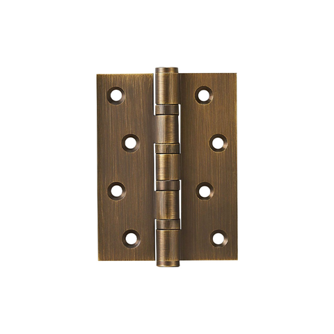 Smooth Solid Brass Butt Hinge | Bronze S - M