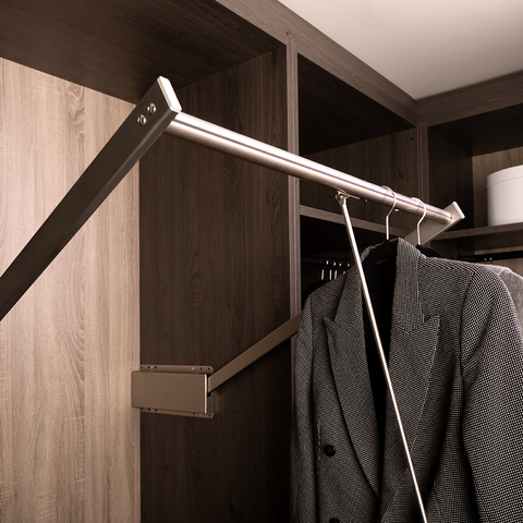 Wardrobe Lift - Soft Up/Down Close
