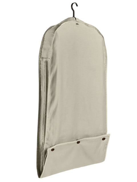 Night Coat Holder Bag Stoneware Grey Material: 100% Cotton Features: To be used folded for Jackets and Loose for suit & Coats NOTE: Available 4-6 weeks from order placement. Hafele