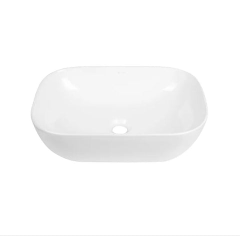 Artis O'96 White Oval Basin Ultra Slim (Oval: 455x325x135)
