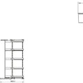 Häfele Utensio deluxe pantry unit dimensions