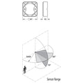 Häfele Connect Mesh motion detector Modular - 5 12V Area of Application: For controlling Häfele Connect Mesh components in a network Configuration: Programming of the motion detector and brightness sensor via app to acuate each node of the network.Modular
