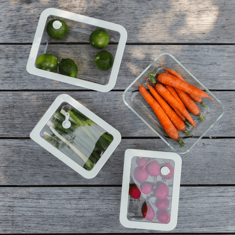 Glass Food Containers | Rectangle Mixed 3pk