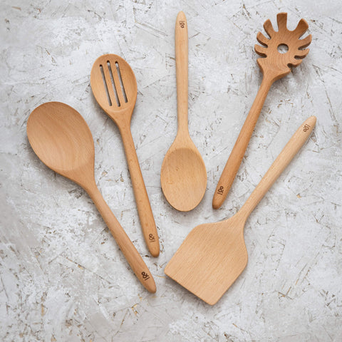 Beechwood Large Serving Spoon