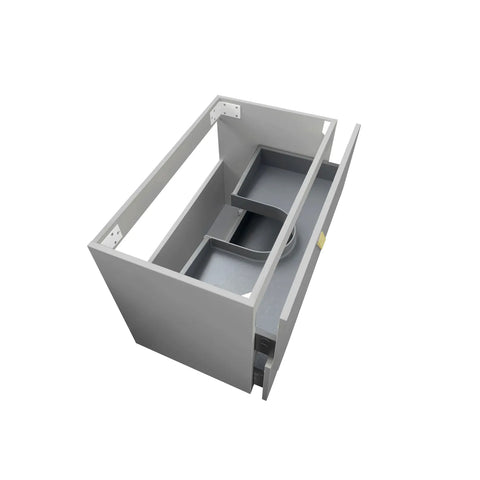 BOSTON Wall Hung Vanity 600mm Light Grey-Clearance