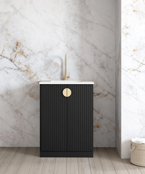 Marlo Black Mini Laundry (Base Cabinet Laundry Set 650mm)