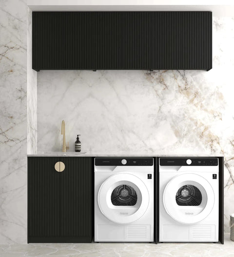 Marlo Black Laundry Set 1960x600x2100 (Set A)