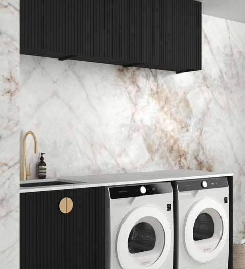 Marlo Black Laundry Set 1960x600x2100 (Set A)