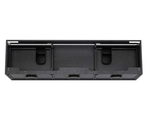 BALMORAL Mark II Wall Hung Vanity Black Oak (All Sizes)