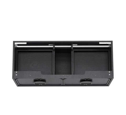 BALMORAL Mark II Wall Hung Vanity Black Oak (All Sizes)