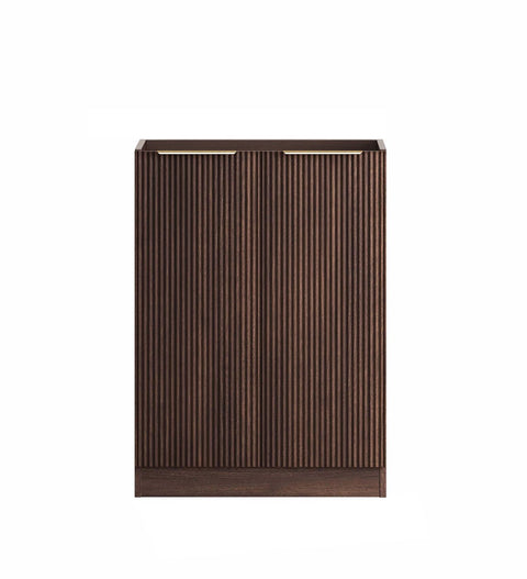 Havana Walnut Laundry Cabinet with Stone Top Set 1300x600x900mm