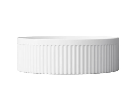 OXFORD Gloss White Basin 395mm (Round: 395x395x125)