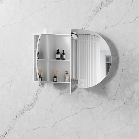 COOGEE Shaving Cabinet 1200mm White Oak with Optional LED