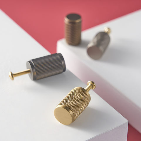 Eaton Solid Brass Furniture Knob | Gold