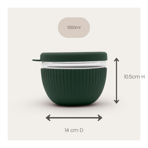 Glass Lunch Bowl Set