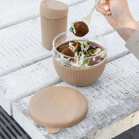 Glass Lunch Bowl Set
