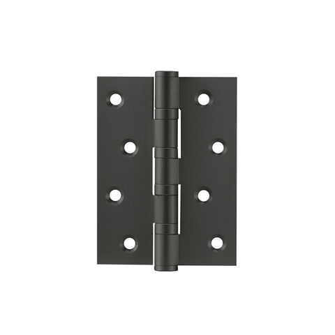 Smooth Solid Brass Butt Hinge | Gunmetal