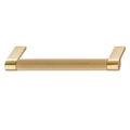 Häfele furniture handle in brushed gold