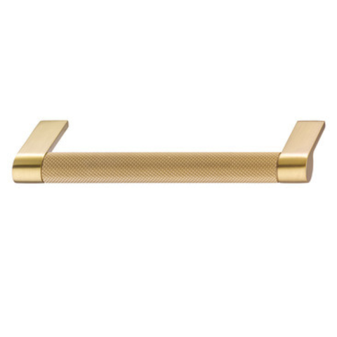 Häfele furniture handle in brushed gold