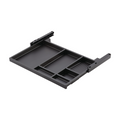 Häfele pencil drawer with six compartments in black plastic (429.57.308)