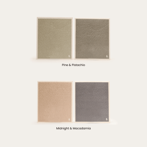Cellulose Sponge Dish Cloth - 2pk