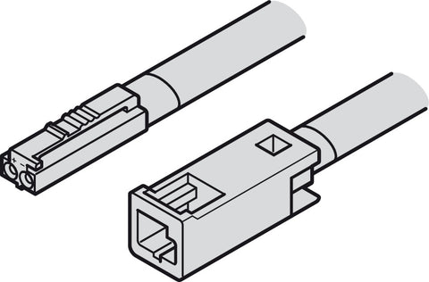 Extension lead, For Häfele Loox5 24 V 2-Pin (Monochrome Or Tunable White 2-Wire Technology)