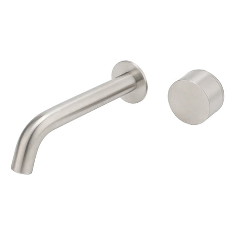 Wall Mount Mixer-Brushed Stainless Steel