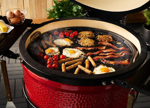 Kamado Joe Half Moon Cast Iron Reversible Griddle