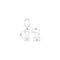 Dimensions drawing 1 — Knob 110 — Brushed Nickel