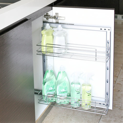 Multi-Purpose Pull Out, incl. frame, slides, 2 baskets