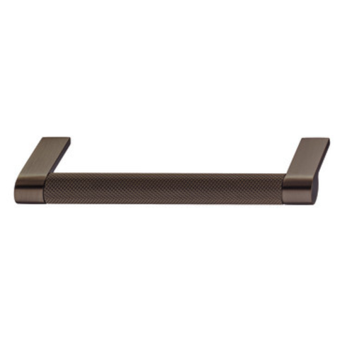 Häfele furniture handle in metallic bronze
